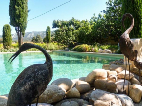 Maison de 2 chambres avec piscine partagee jardin amenage et wifi a Oppede